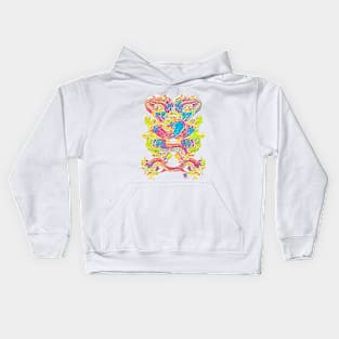 Psychedelic Snakes Kids Hoodie